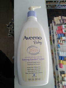 aveeno baby calming comfort lotion lavender & vanilla