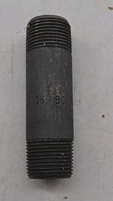 3/4" Carbon Steel Nipple - SCH80 - 3-1/2" Long - A/SA1068 - Lot of 8