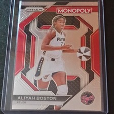 2024 Panini Prizm Monopoly WNBA Prizm Skills Aliyah Boston Fever #WNBA17