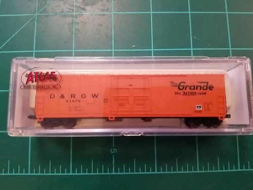 Spur N - Atlas (33633) Denver & Rio Grande 50' FGE Boxcar #61479 | Zustand: New