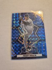 2022 Panini Mosaic #119 Freddy Peralta Blue Mosaic 