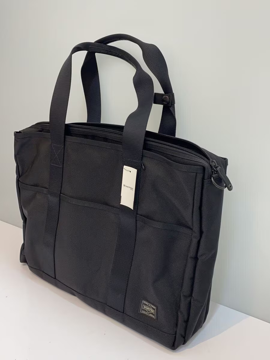 PORTER Briefcase -- Solid Black - image 2