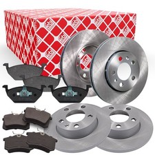 FEBI BILSTEIN Bremsenset vorne + hinten für Audi Q3 VW Sharan Tiguan 5Nx