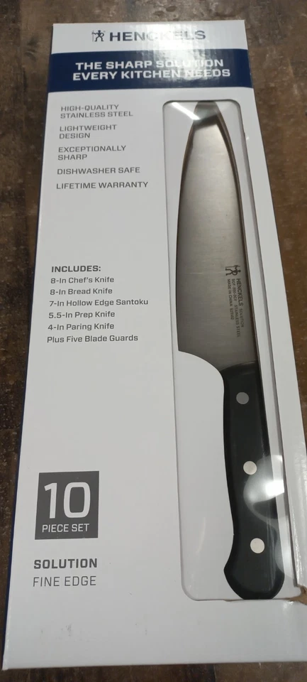 ZWILLING J.A. Henckels Stainless Steel 10 Piece Set Solution Fine Edge - Image 4 of 4