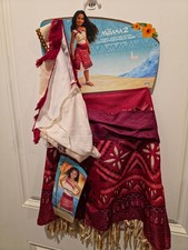 Disney Moana 2 Adventure Outfit Costume Size 4-6X