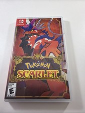Authentic Replacement CASE ONLY Pokemon Scarlet Nintendo Switch Box
