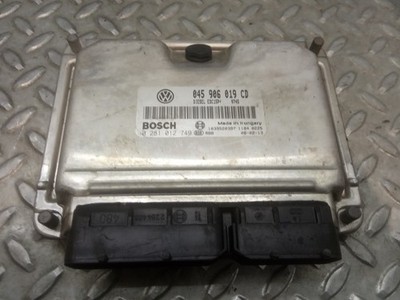 045906019CD STEUERGERÄT PRÜFEN FÜR SKODA FABIA 5J2  1.4 TDI 9663268    9663268