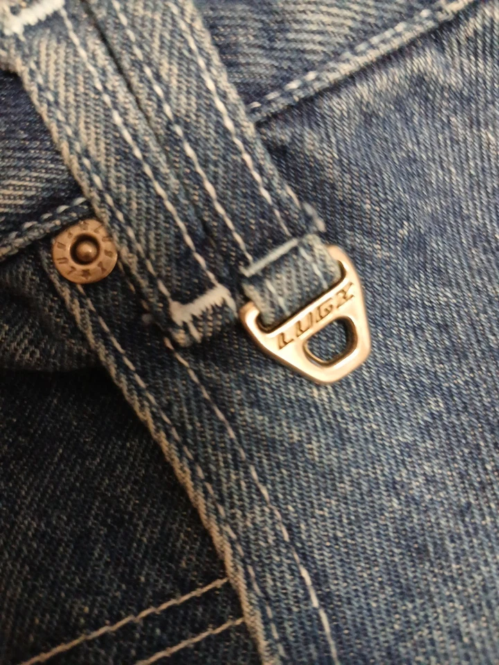 Vintage Lugz Jeans Mens 34x32 Blue Astro  Y2K Skater Denim Pants - Image 3 of 4