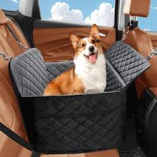 Dog Car Seat for Medium Dogs up to 55 lbs or 2 Small Dogs, Booster Car Seat with