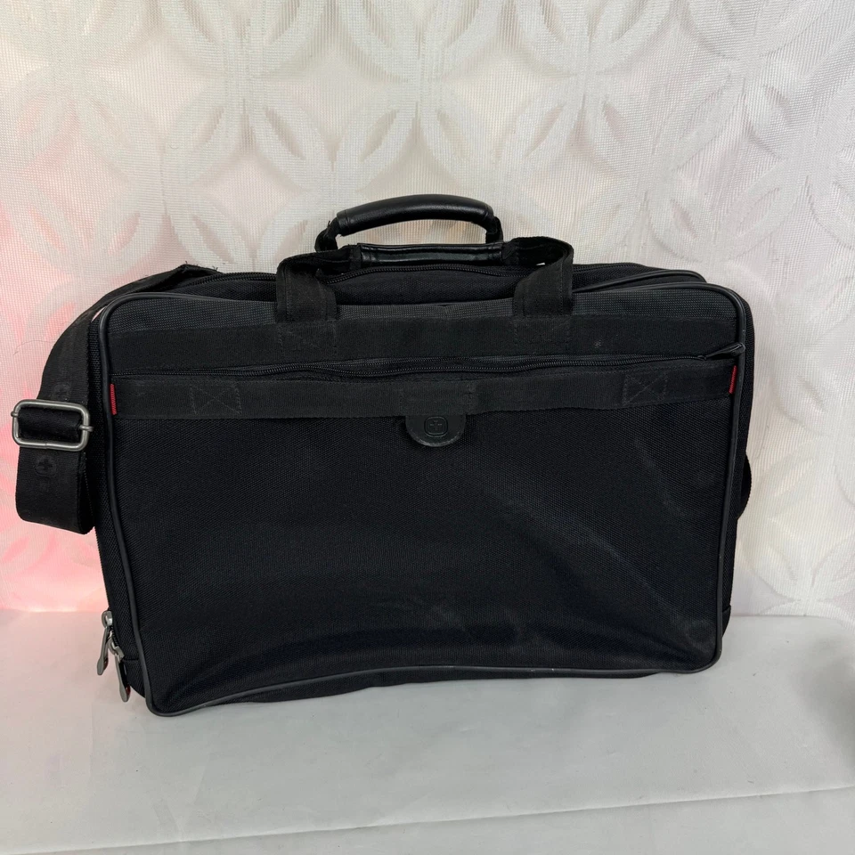 Swiss Gear Wenger Estuche para Laptop 17” Negro Maletín Bolsa de Viaje Foto 4 de 4