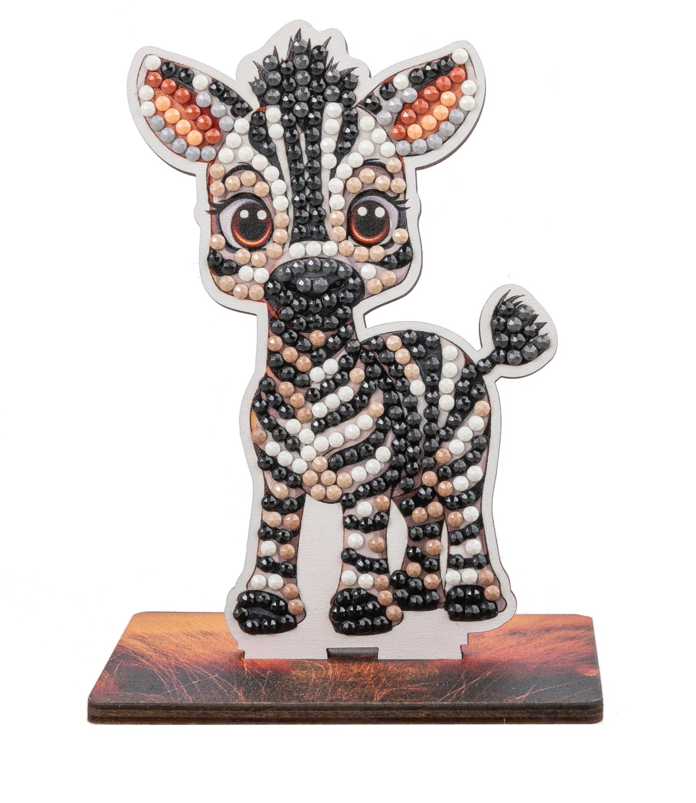 Zebra - Wildlife Crystal Art Buddy Kit - Image 2