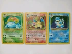 Pokémon TCG Base Set Charizard, Blastoise, Venusaur, Holo