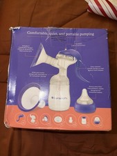 Lansinoh Manual Breast Pump 50520 ComfortFit Flanges Portable BPA-Free