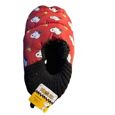 Peanuts Snoopy Woodstock Slipper Socks Size L/XL Nylon Exterior NWT