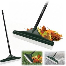 Fuuwuu Artificial Grass Brush with Long Handle Turf Rake Broom for Removing