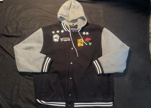Vintage Style Varsity Jacket Black Panther Party Harriet Tubman Huey Newton 4XL