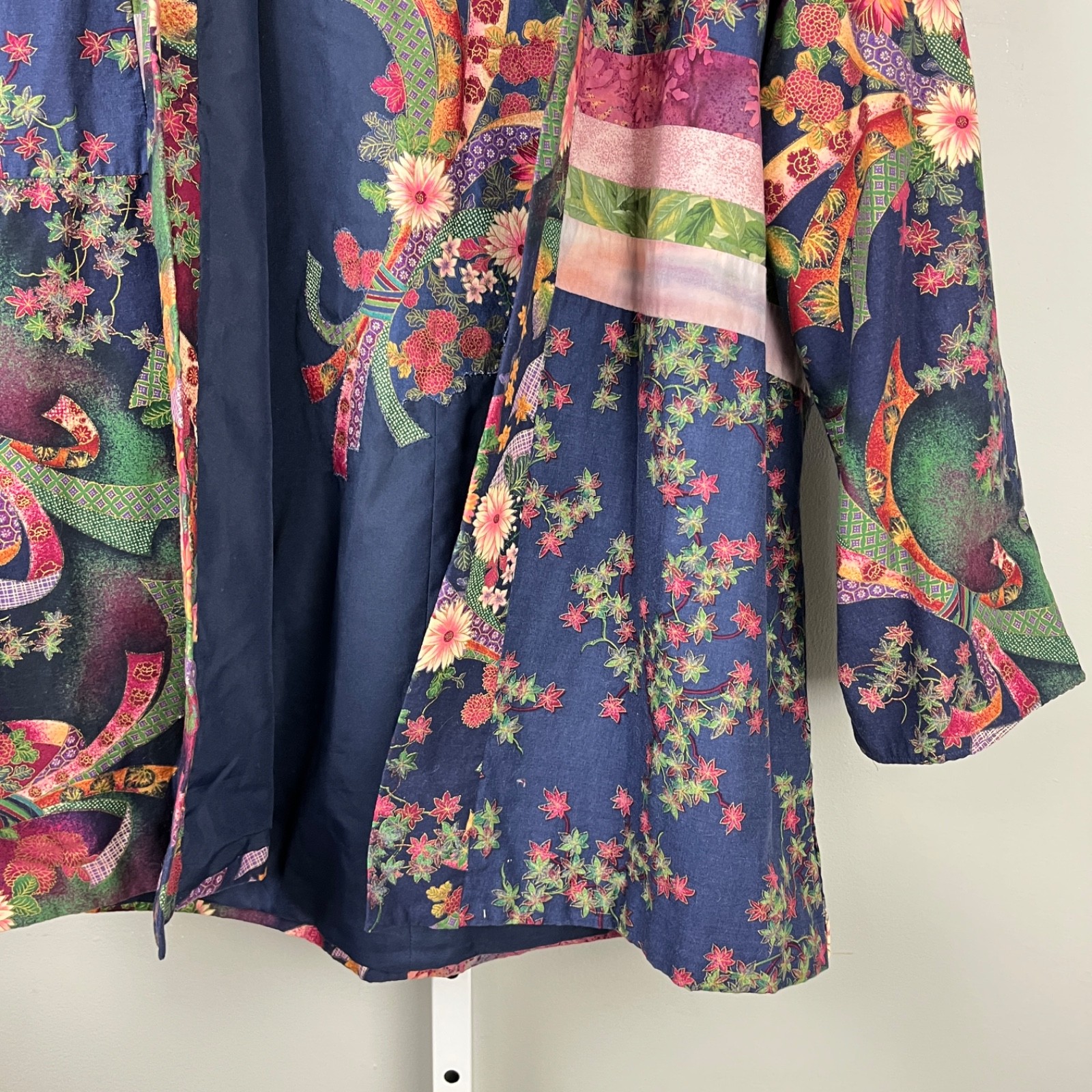 Vintage Camden Creations Patchwork Jacket Womens … - image 3