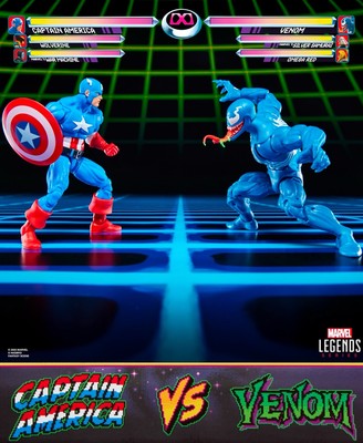 Marvel Legends Gamerverse Captain America vs. Venom Action Figure