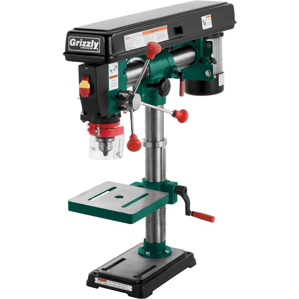 G7945 Grizzly Speed Benchtop Radial Drill Press for sale online