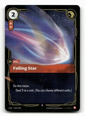 Falling Star 029/298 Foil Rare Origins