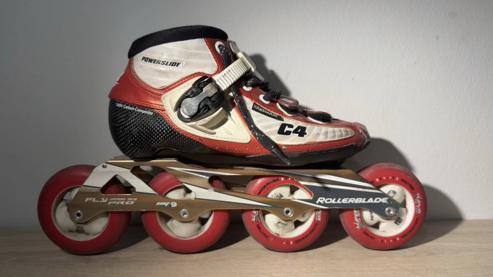 Speedskates Powerslide C4 Carbon+ Zubehörpaket Gr.41 - Bild 4 von 4