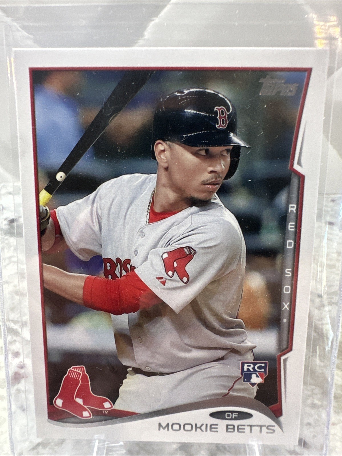 2014 Topps Update Mookie Betts Rookie Card #US26 RC Pack Fresh Sharp Centered