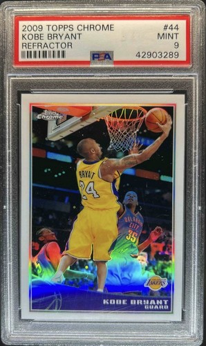 Kobe Bryant [Refractor] #44 2009 Topps Chrome card