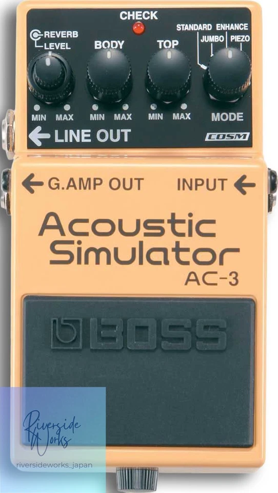 Pédale de guitare électrique BOSS AC-3 Acoustic Simulator neuve - Photo 1/1