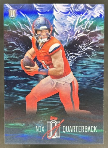 2024 Topps Signature Class Bo Nix Leviathans RC Rookie #L-4 Broncos