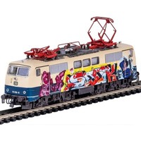 Minitrix 16724 N E-Lok 111 018-0 ZeitgenöSsische Kunst Db Ep. Iv Dc-Mfx-Sound