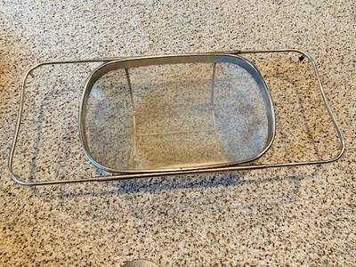 Stainless Steel Colander Expandable Strainer Fine Mesh Basket - 6 Quarts Kitchen