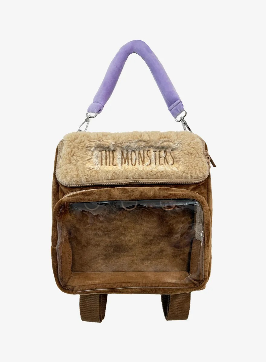 Authentic LABUBU The Monsters Fuzzy Backpack Membership  display picture 1