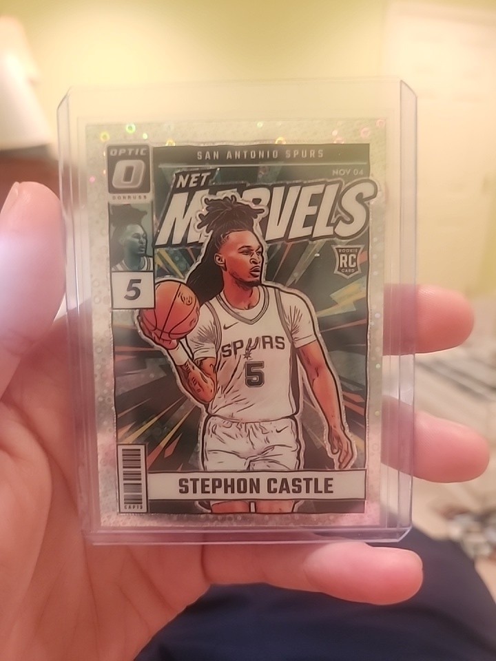 Stephon Castle Net Marvels Fast Break Holo Optic 2024-25 #12