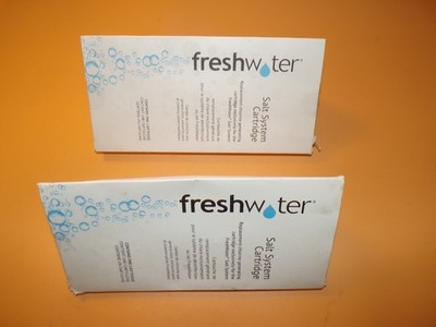 Genuine FreshWater Salt System Cartridges (2 Pack) 12 Month Supply #80004