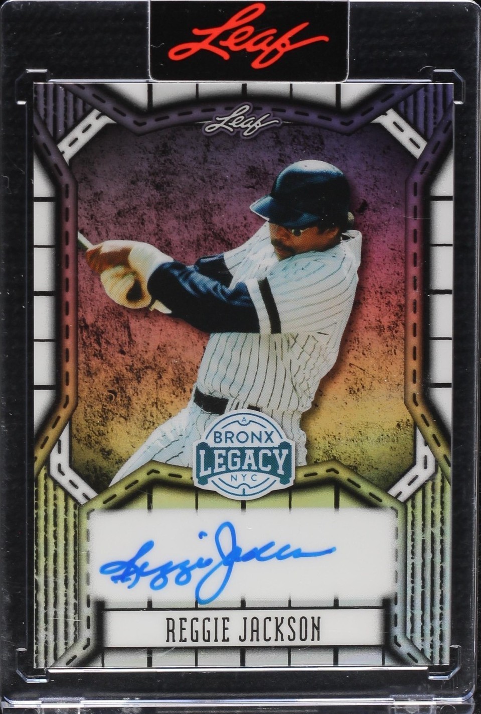 Leaf Reggie Jackson Baseball New York Yankees Sports Trading Cards