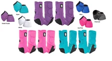 Classic Equine Trail Bundle: Legacy2 Boots 4-Pack & Bell Boots 4-Pack -