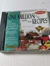 Easy Chef's One Million of the World's Best Recipes Largest Cookbook CD-Rom