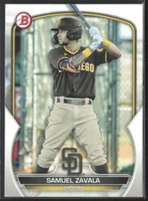 Samuel Zavala 2023 Bowman Prospects #BP-75 San Diego Padres