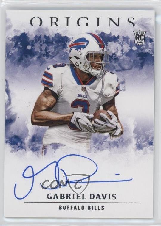 2020 Panini Origins Rookie Gabriel Davis #RA-GD Rookie Auto RC