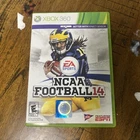 NCAA Football 14 (Microsoft Xbox 360, 2013) Game Tested & Working