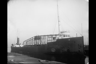 SS George B Leonard,freighter,cargo ships,boats,Detroit Publishing Company,1903