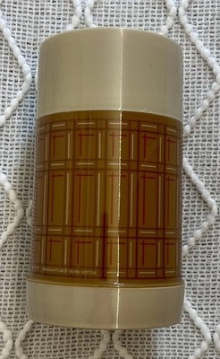 Vintage Aladdin Plaid Hot/Cold Thermos Bottle Wide Mouth Best Buy Brown 10 Oz