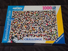 Ravensburger Disney Mickey Mouse CHALLENGE 1000 Piece Jigsaw Puzzle-COMPLETE