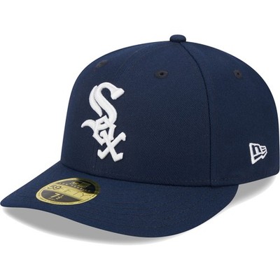 Men's New Era Navy Chicago White Sox Oceanside Low Profile 59FIFTY