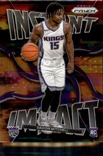 2021-22 Panini Prizm #19 Davion Mitchell Instant Impact