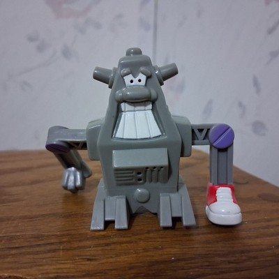 1998 Crazy Cosmics Tumbling Robot Hardee's Toy Works
