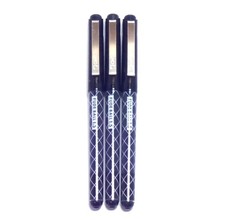 OHTO Fude Ballpoint Pen Extra Bold, 1.5mm, black ink, 3 pens per Pack Japan ...