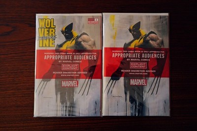 WOLVERINE REVENGE RED BAND #1 Puppetter Lee Trade & Virgin Set Polybagged marvel