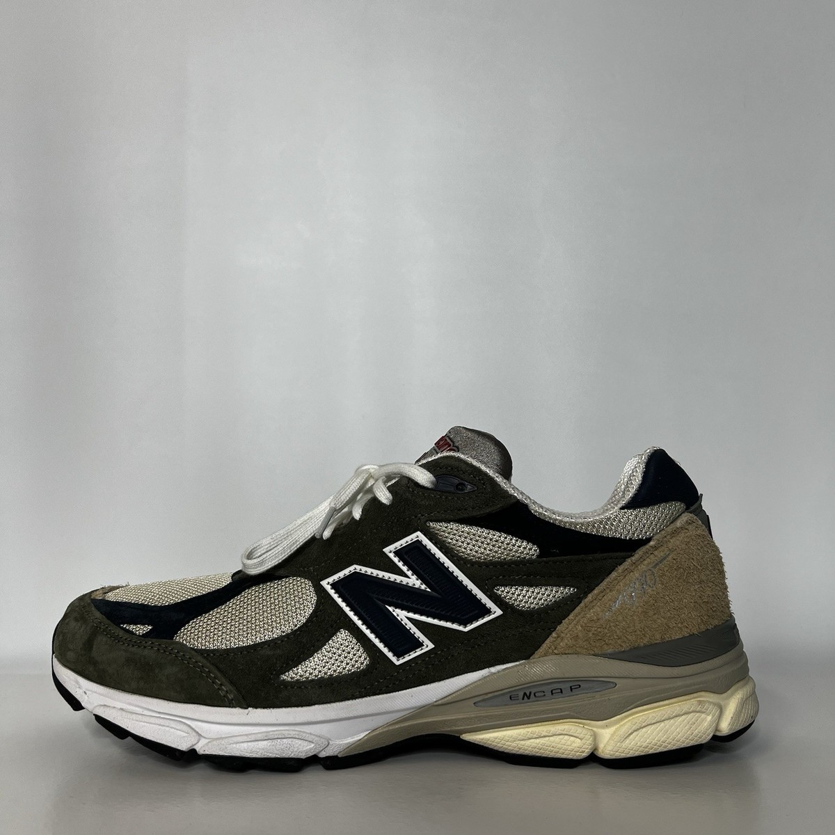 New Balance x Teddy Santis 990v3 Made in USA Olive M990TO3 Shoes 