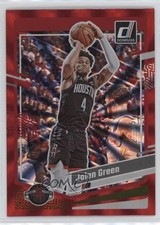 2023-24 Panini Donruss Holo Red Laser 12/99 Jalen Green #116 7s2